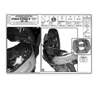 GIVI Top Case Carrier per Monolock Case per Kymco Xciting R 300i-500i (09-14)