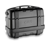 GIVI Trekker 33 Monokey Valigia superiore in alluminio / borsa laterale, nero, Taglia 33 litri