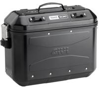 Coppia Valigie Laterali Givi Trekker Dolomiti 36 Litri Alluminio Nero