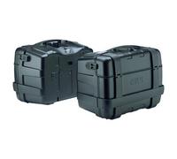 Givi Trekker alluminio/nero, 33/46 litri