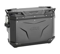 OBKES33BR - Valigia Laterale Destra Givi TREKKER OUTBACK EVO Alluminio Nero 33lt
