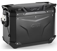 OBKEV44BR - Valigia Laterale Destra Givi Trekker Outback EVO Alluminio Nero 44lt