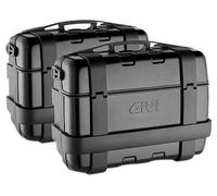 GIVI TRK33BPACK2 Trekker 33, set valigie laterali monokey, colore: nero