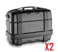 GIVI TRK33B TREKKER SET 2 VALIGIE POSTERIORI LATERALI MONOKEY ALLUMINIO 33LT