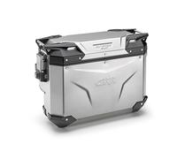GIVI Valigia laterale destra Trekker Outback EVO scantonata, in alluminio 33 LT.