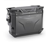 Givi valigia laterale Trekker Outback Evo Smart 33lt. Alluminio nero OBKEVS33BR