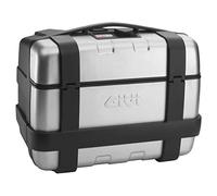GIVI VALIGIA TREKKER LATERALE 46 LTALLUMINIO | Coperchio apribile interamente o parzialmente, apertura parziale per piccoli utensili