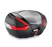 GIVI VALIGIA V47 NERO CON FINITURA ALLUMINIO, CHIAVE SINGOLA