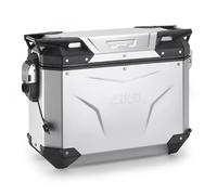Givi Valise Latéral Trekker Outback Evo Smart Anodised 37l Monokey® Cam-side Obkev37aar