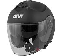 GIVI X.22 Planet Solid Color Casco a getto Nero opaco XS (54)