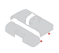Givi Z2070OXR Cover in alluminio anodizzato coperchio e sportellino