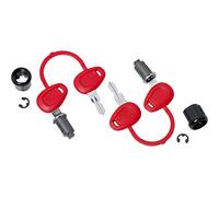 Givi Set di chiavi e barilotto Z227 per coppia di custodie Monokey con boccole impugnatura rossa