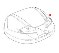 Givi Z340CNTM Coperchio E340 Tech montato