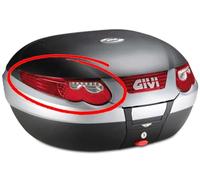 GIVI Z696R Riflettore Rosso con Fondo Bianco
