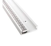 GIVIHGETI Guida per scanalature a T con scala mobile, 45 tipo 800 mm, guida in alluminio, scanalatura a T, per fai da te, sega circolare da tavolo, banco da lavoro