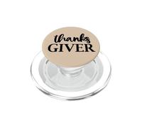 Giving Thanks Giver Thanksgiving Thankful Grateful Blessed PopSockets PopGrip per MagSafe