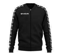 GIVOVA GIACCA COLLEGE BAND NERO Tg. 2XS