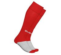 GIVOVA CALZA CALCIO ROSSO Tg. SENIOR