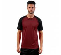 GIVOVA Shirt Capo Interlock Granata/Nero Tg. M