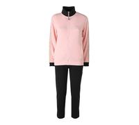 Givova Completo tuta donna felpata 2 pezzi full zip - rosa