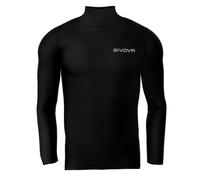 GIVOVA Corpus 3 Lupetto Maglia Intima Elastico M/L Nero Tg. M
