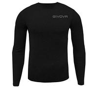 GIVOVA Corpus 3 Maglia Intima Elastica M/L Nero Tg. 2XS