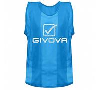 Givova CT01, Casacca PRO Allenamento Unisex- Adulto, Azzurro, S