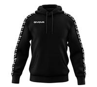 Givova Terry Band Hoodie Nero M Uomo