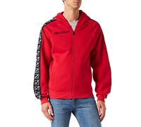 GIVOVA BA10-0012-M Felpa Full Zip Band, Rosso, M