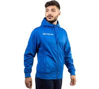 Givova 500 Full Zip Sweatshirt Blu M Uomo