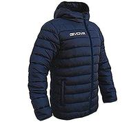 givova G013, Giubbotto Unisex - Adulto, Blu/Arancio Flu, 2XS