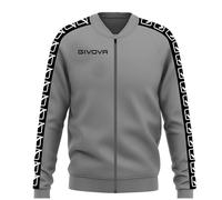 GIVOVA BA06-0009-L Giacca College Band, Grigio, L
