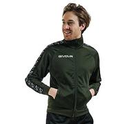 GIVOVA GIACCA TRICOT BAND VERDE MILITARE Tg. XL
