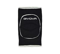 GIVOVA GIN01, Ginocchiera Light Unisex - Adulto, Nero/Bianco, Taglia Unica