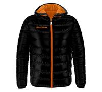 GIUBBOTTO OLANDA NERO/ARANCIO FLUO Tg. 2XL