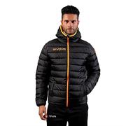 GIUBBOTTO OLANDA NERO/ARANCIO FLUO Tg. 4XL