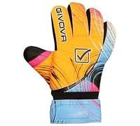 GIVOVA GU010-0110-9 Guanto Brilliant, Arancio/Nero, 9
