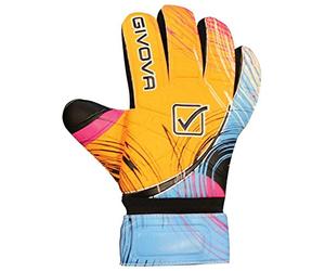 GIVOVA GU010-0110-9 Guanto Brilliant, Arancio/Nero, 9