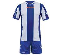 GIVOVA KIT CATALANO MC AZZURRO/BIANCO Tg. M