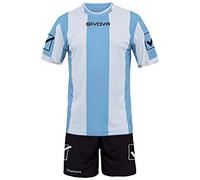 GIVOVA KIT CATALANO MC CELESTE/BIANCO Tg. S