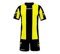 GIVOVA KIT CATALANO MC GIALLO/NERO Tg. L