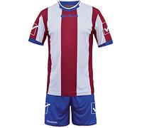 GIVOVA KIT CATALANO MC ROSSO/BIANCO Tg. S