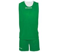GIVOVA KIT DOUBLE IN MESH VERDE/BIANCO Tg. L