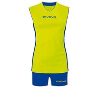 GIVOVA Kit ELICA Volley Verde Lime/Azzurro Tg. XL
