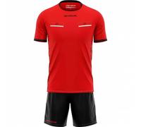 Givova Kit Flag Divisa da arbitro 2 pezzi KITA08-1210 rosso L