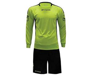 GIVOVA Kit Portiere HYGUANA Giallo Fluo/Nero Tg. L