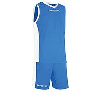 GIVOVA KIT POWER INTERLOCK AZZURRO/BIANCO Tg. S