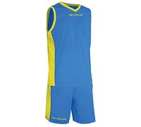 GIVOVA KIT POWER INTERLOCK AZZURRO/GIALLO Tg. 2XL