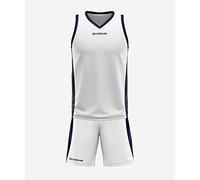 Set camicia e pantaloncini Givova Power Blanc L