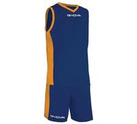 GIVOVA KIT POWER INTERLOCK BLU/ARANCIO Tg. XS